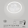 Immagine aggiuntiva di Ventilatore soffitto plafoniera a led integrato con telecomando  41934