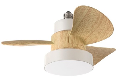 Ventilatore piccolo 36cm per lampade attacco E27 luce LED  43253