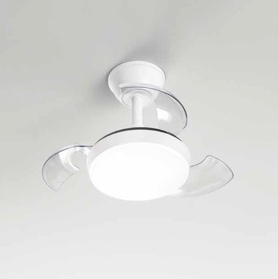 Plafoniera lampadario da soffito silenzioso ventilatore con pale a scomparsa  41931