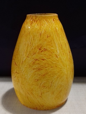 Vetro di ricambio giallo per lampade 37042 RICAMBI