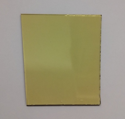 Vetro di ricambio per lanterna colore ambra 38700 RICAMBI