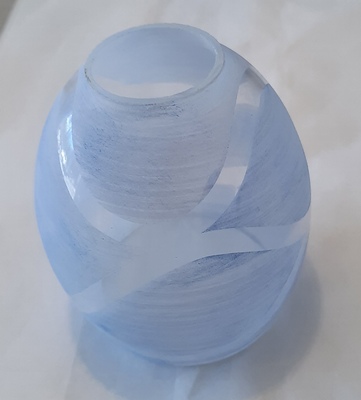Vetro righe trasparenti colore azzurro 39400 RICAMBI