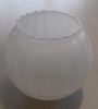 Vetro bianco latte sfera