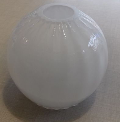 Boccia ricambio sfera bianco latte motivo a coste 38163 RICAMBI