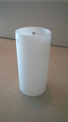 Vetro ricambio tubolare con 3 fori 54907 PLATINLUX